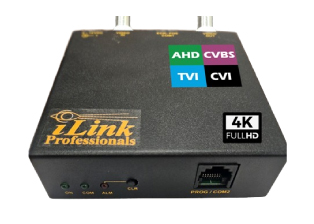 4K CCTV Coax Text Inserter / Overlay interface for POS, Cash Register & ATM